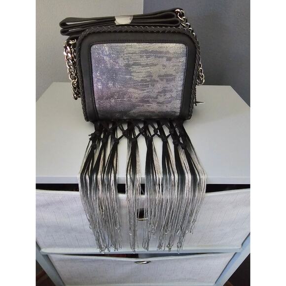 Sam Edelman Fringe Shoulder Bag - New - Picture 1 of 5